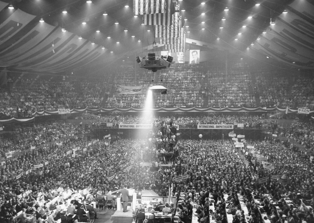 1960: Herbert Hoover speaks at the RNC
